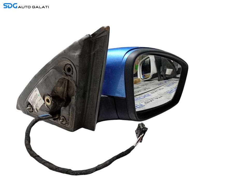 Oglinda Dreapta Electrica Fara Pliere Rabatare Skoda Rapid 2012 - 2017 Culoarea LQ5X Cod 5JC857408A [LR0785]