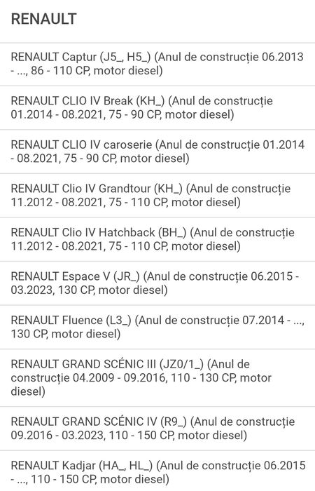Clapeta Evacuare Renault 147B08010R mot 1.5 CDI Nissan Mercedes OFERTA