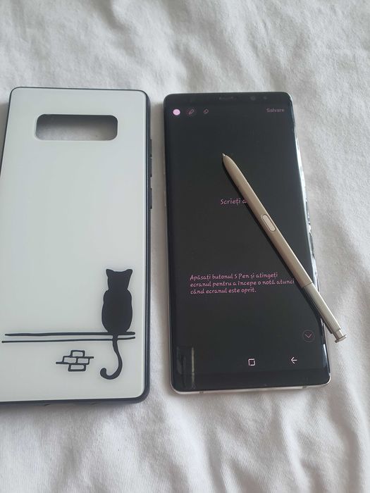 Samsung Note 8, cu Pen, Dual SIM,  Gold Edition