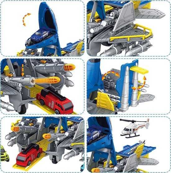 Комплект самолет с паркинг и коли