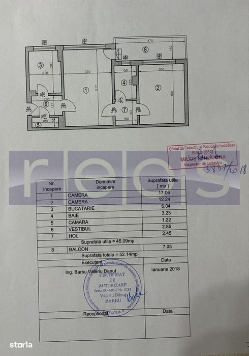 Vanzare | 2 Camere | Bucurestii Noi | Metrou Bazilescu