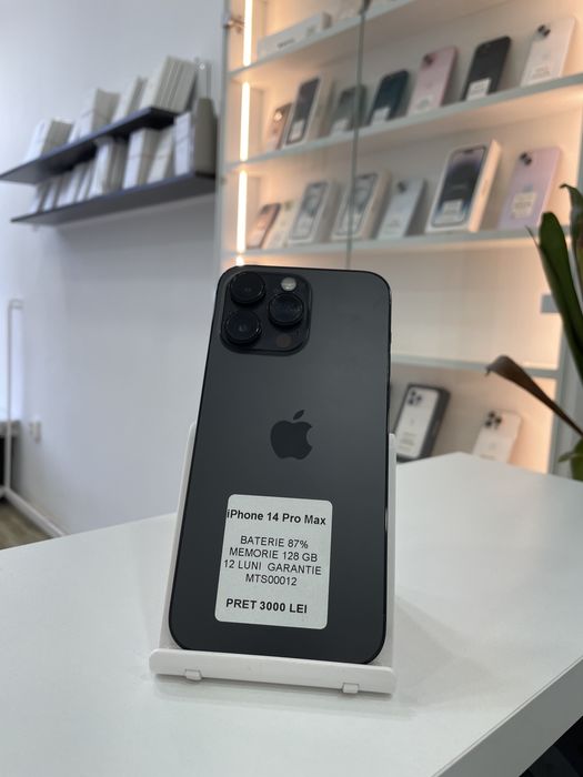 Magazin: vindem iPhone 14 Pro Max, 128gb, GARANTIE