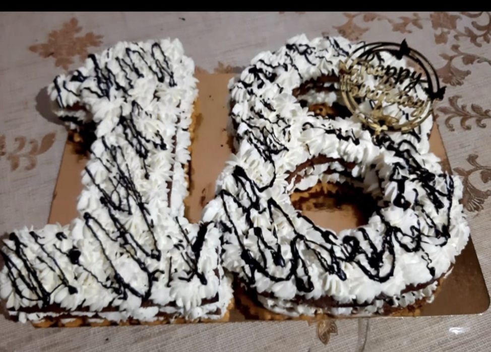 Торт цифра 20000тыс