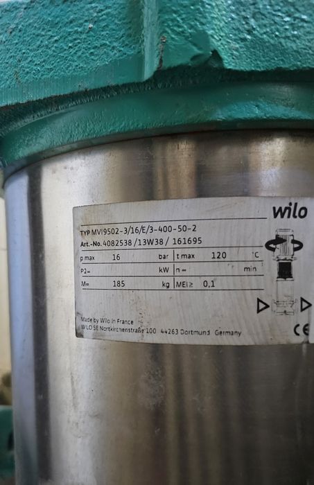насос Wilo MVI 9502