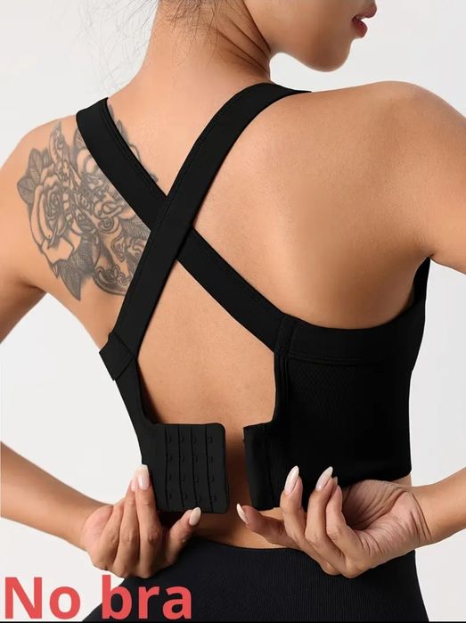 Спортивный бюстгальтер для йоги фитнеса