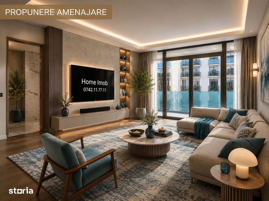 2 camere premium Floreasca 60 mp bloc 2022 et 5/6 comision 0