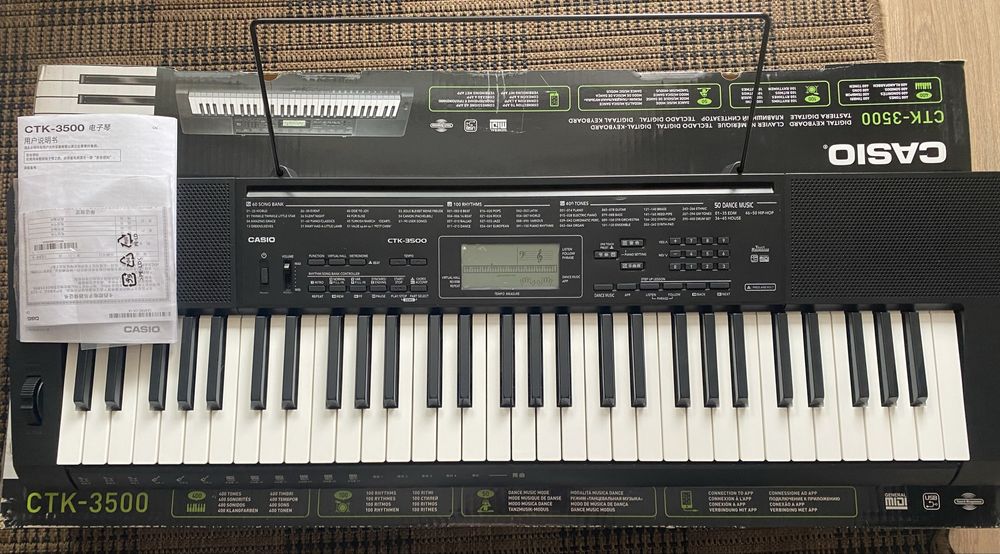 Синтезатор CASIO CTK-3500