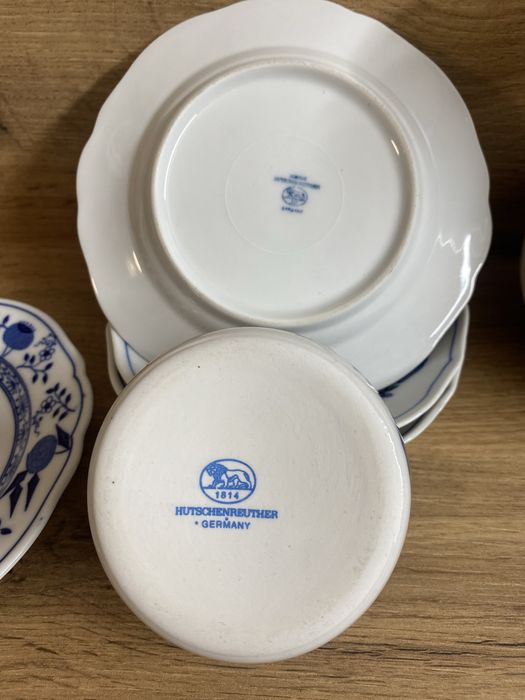 Код синьо порцеланов сервиз за двама-HUTSCHHENREUTHER -Germany