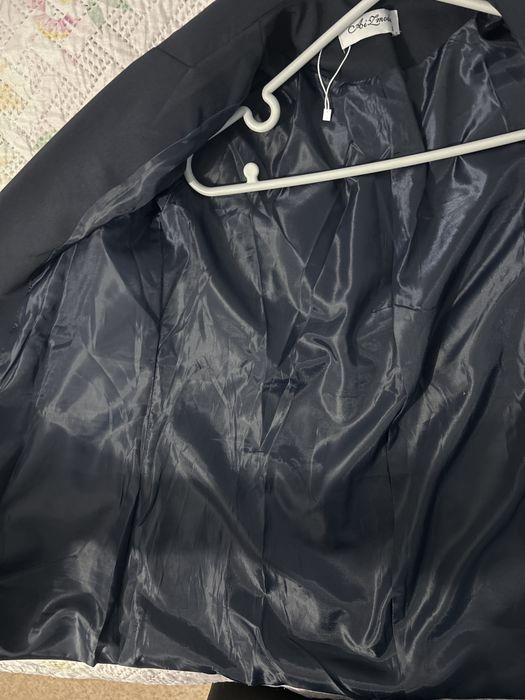 Пиджак темно синий