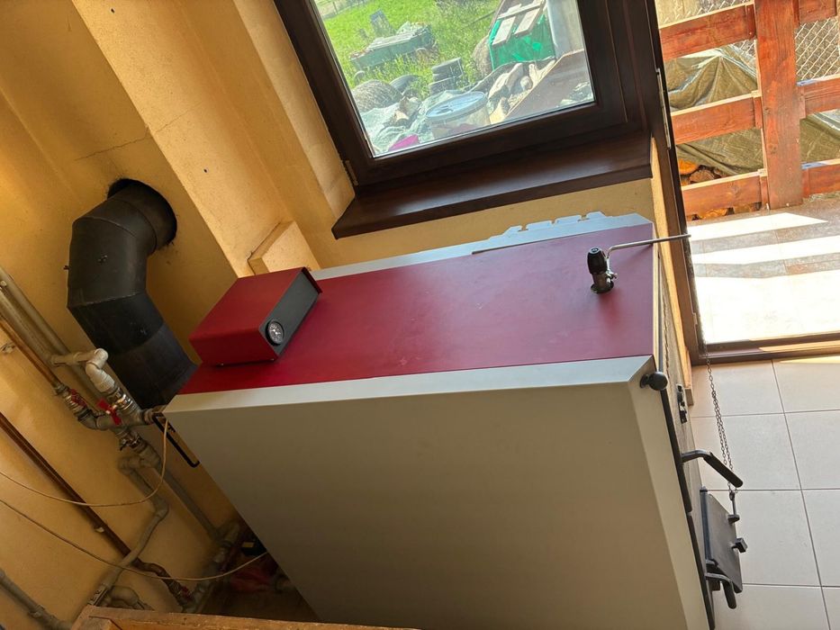 Centrala Viadrus Hercules U22 – 45 kW, centrala pe lemne