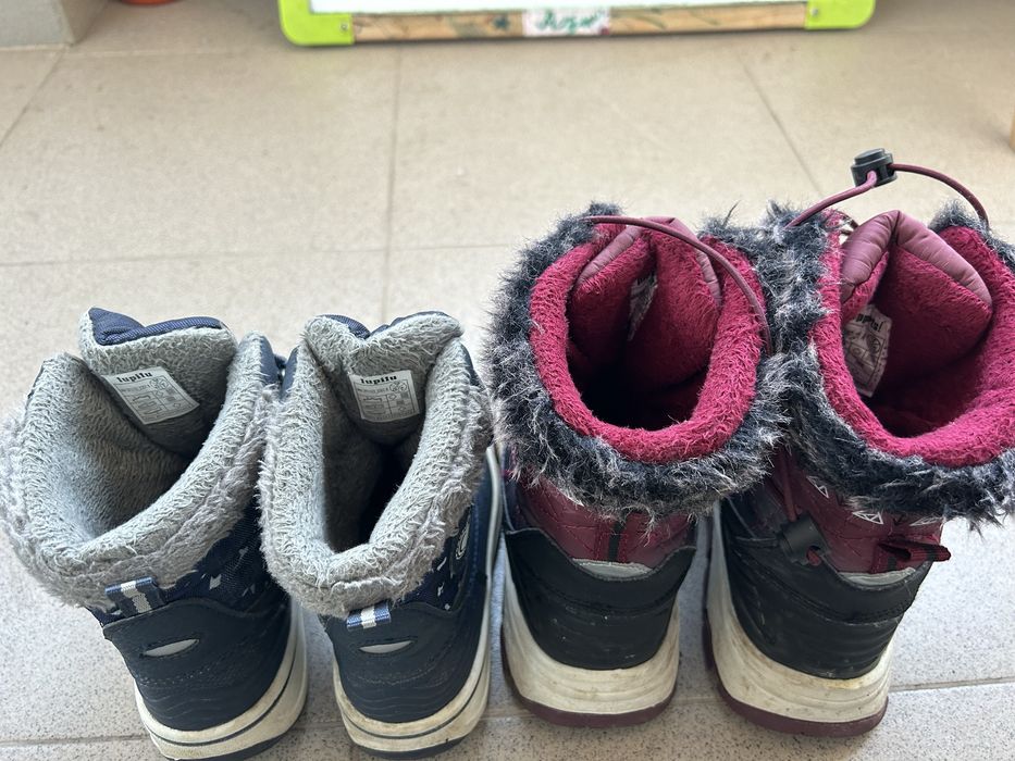 Зимни ботуши за момиче