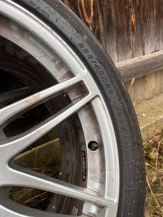 Set jante de aliaj originale Audi Q5+anvelope