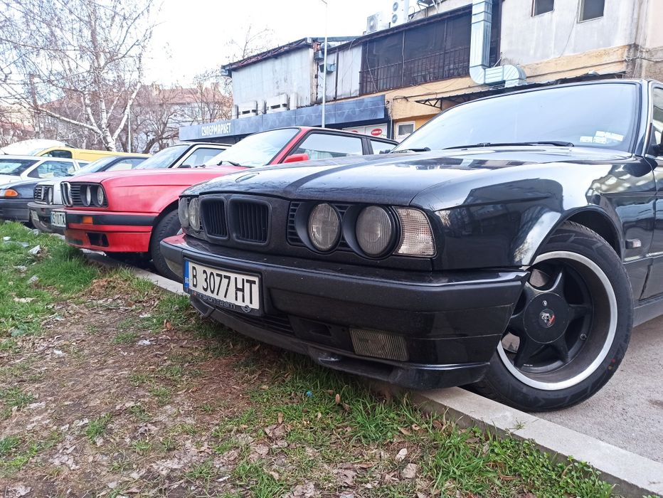 BMW e34  задна оригинална броня