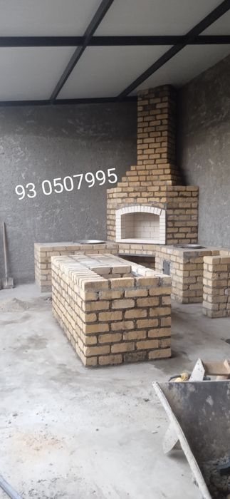 Барбекю летний кухни