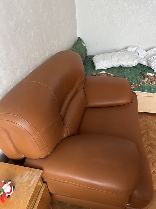 Диван/фотьойл изкуствена кожа