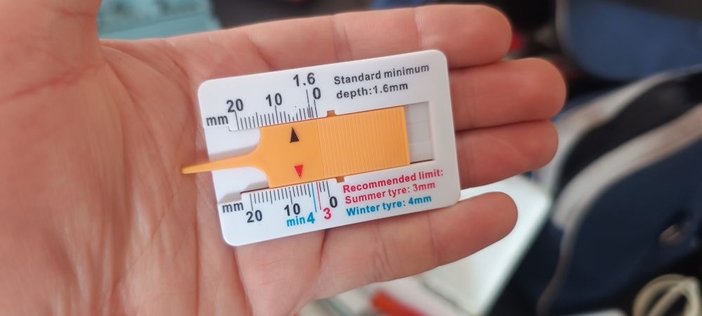 Rigla uzură anvelope