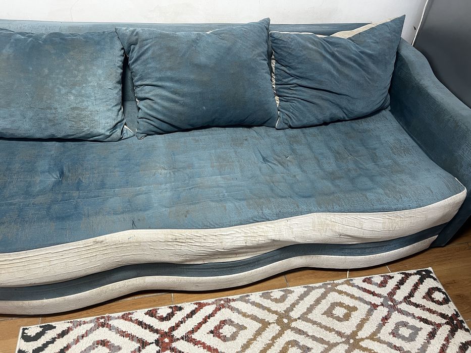 Vand canapea extensibila turcoaz