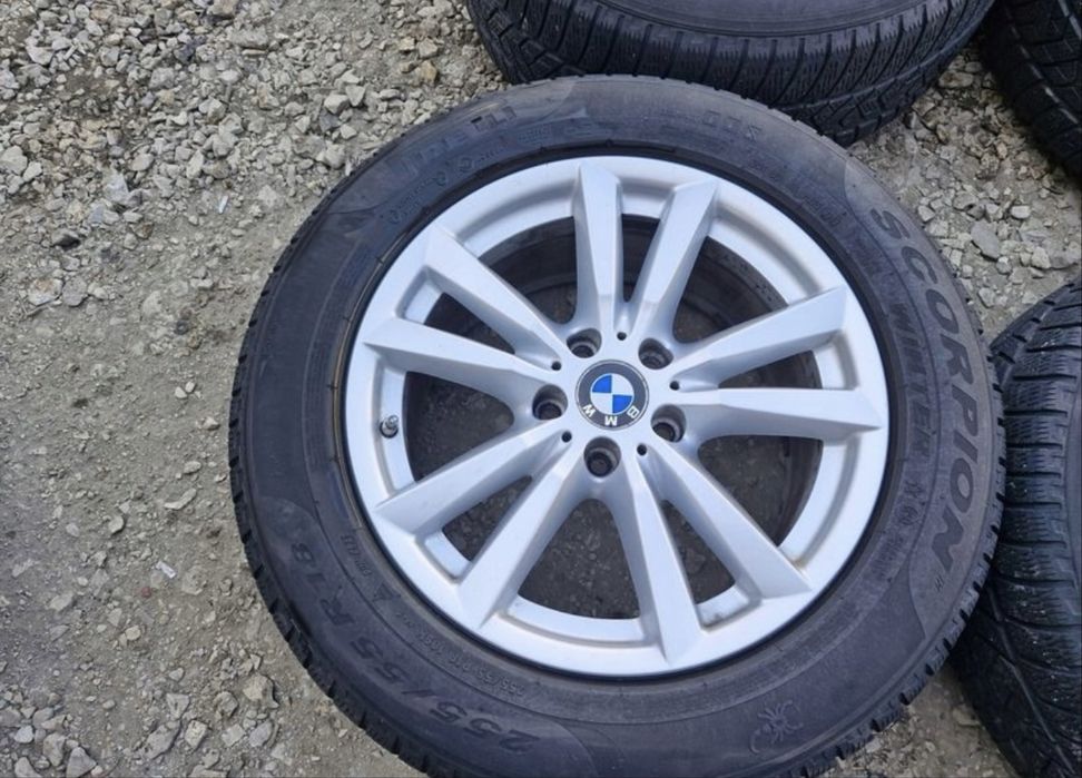 Джанти комплект 4бр с гуми Бмв Ф15 Ф16 18" цола BMW X3 X5 X6 E53 E70 E71 F15 F16 STYLING 446 8.5J 18 5X120 ET46