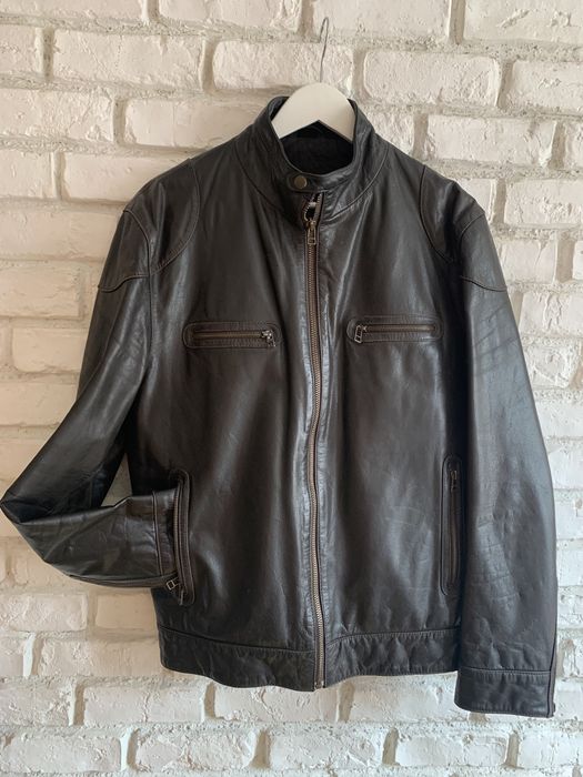 Мъжко кожено яке F&F естествена кожа