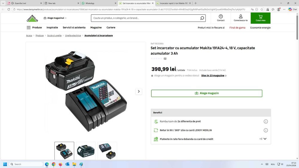 Presa sertizare Ridgid RP 350