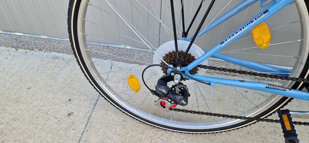 Дамски велосипед DIPLOMAT колело с кошница 28"