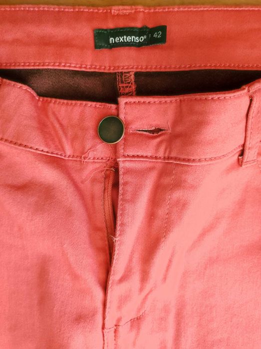 In Extenso - 2 pantaloni elastici/stretch, bumbac, marime 40/42, noi