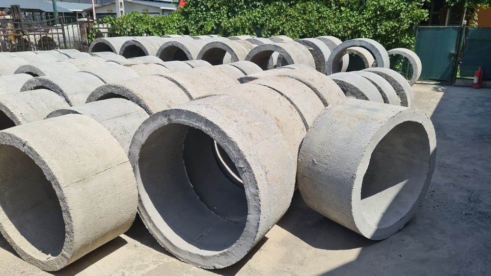Inele din beton si capace (fantani, canalizari etc)