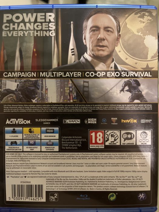 CALL of DUTY: Advanced Warfare-PS4