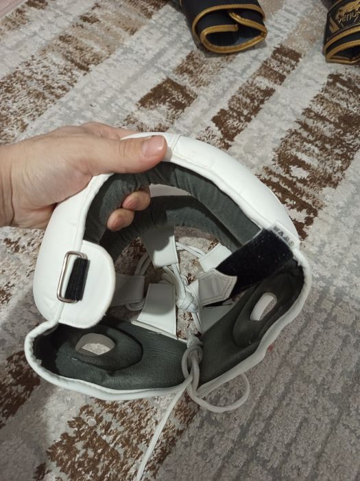 Боксерский шлем с бампером