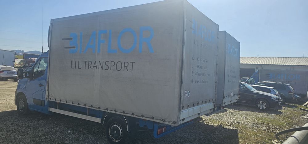 Renault Master prelata 8 europaleti