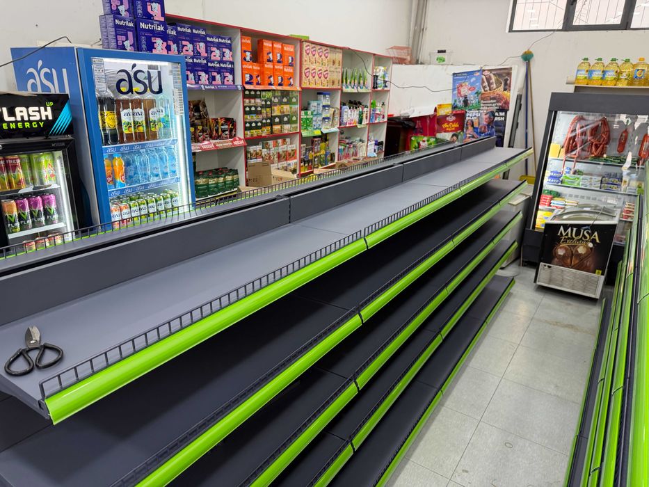 Темир Полка ТАЙЁРИ БОР | Металлический Стеллаж В НАЛИЧИИ | Cтеллажи