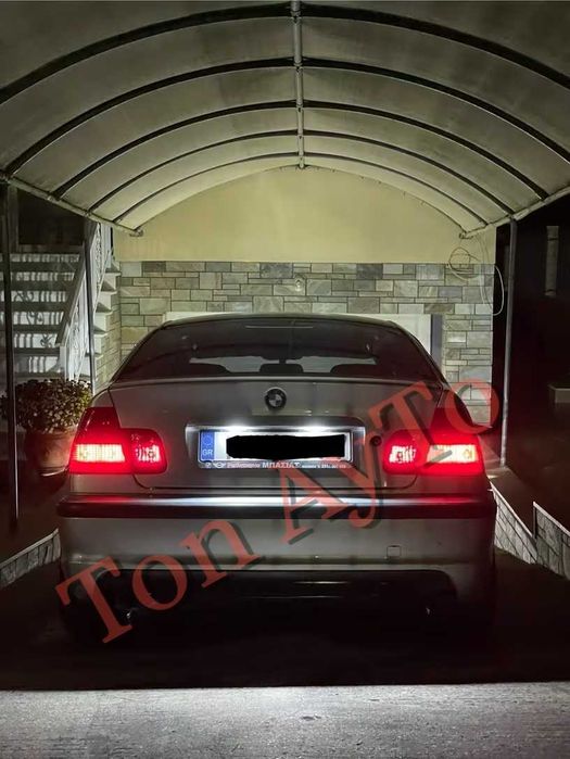 Лед LED Плафони Регистрационен Номер БМВ Е46 4 Врати Седан Комби 1998 - 2003 BMW E46 Мини Купър MINI COOPER R50 R52 R53