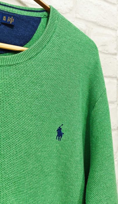 Ralph Lauren Оригинален зелен мъжки пуловер размер XL