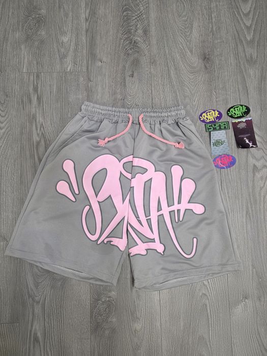 Syna World къси гащи – нови, S размер, сиво/розови