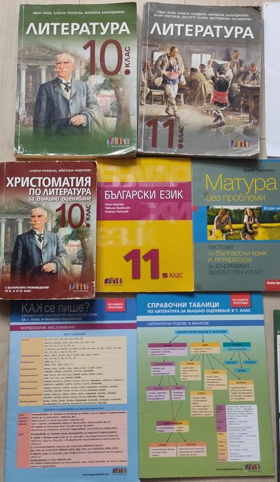 Учебници и учебни помагала по български, математика и информатика за м