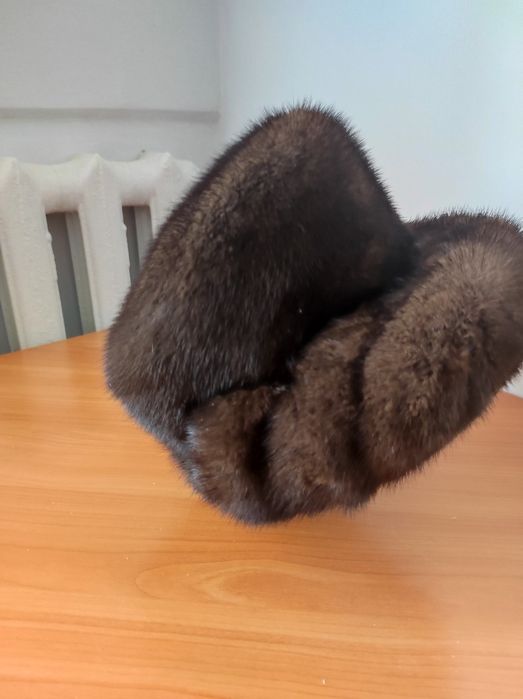 Шапка норковая, женская