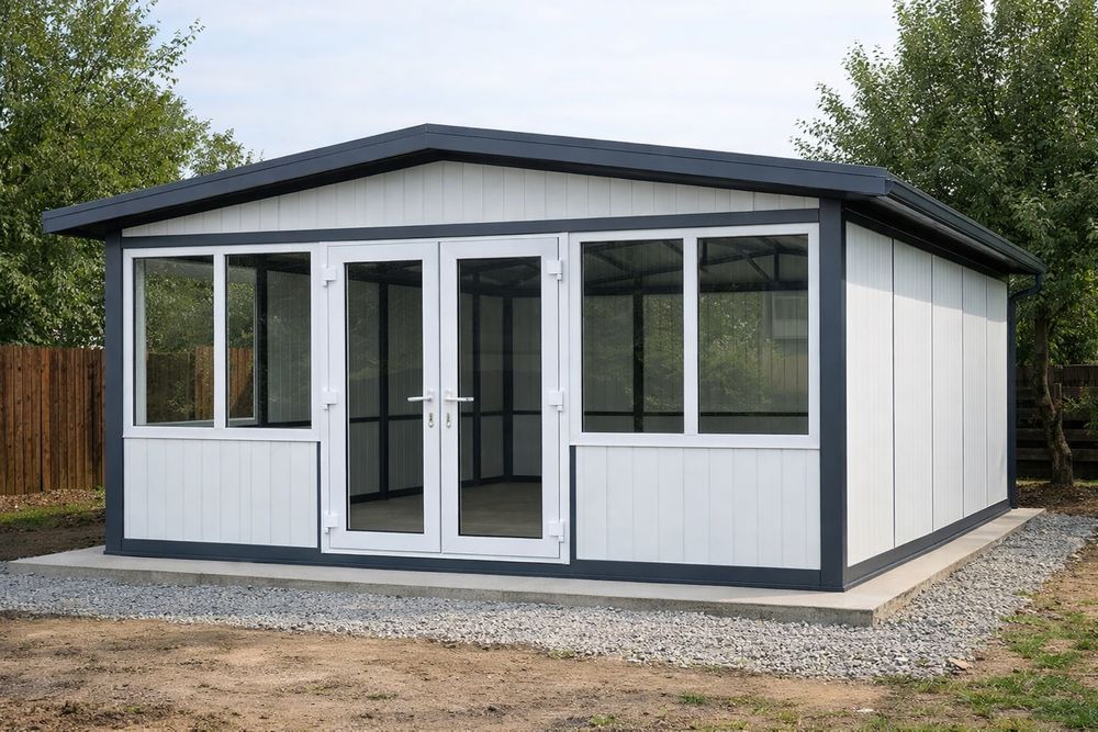 Hala metalica din panouri