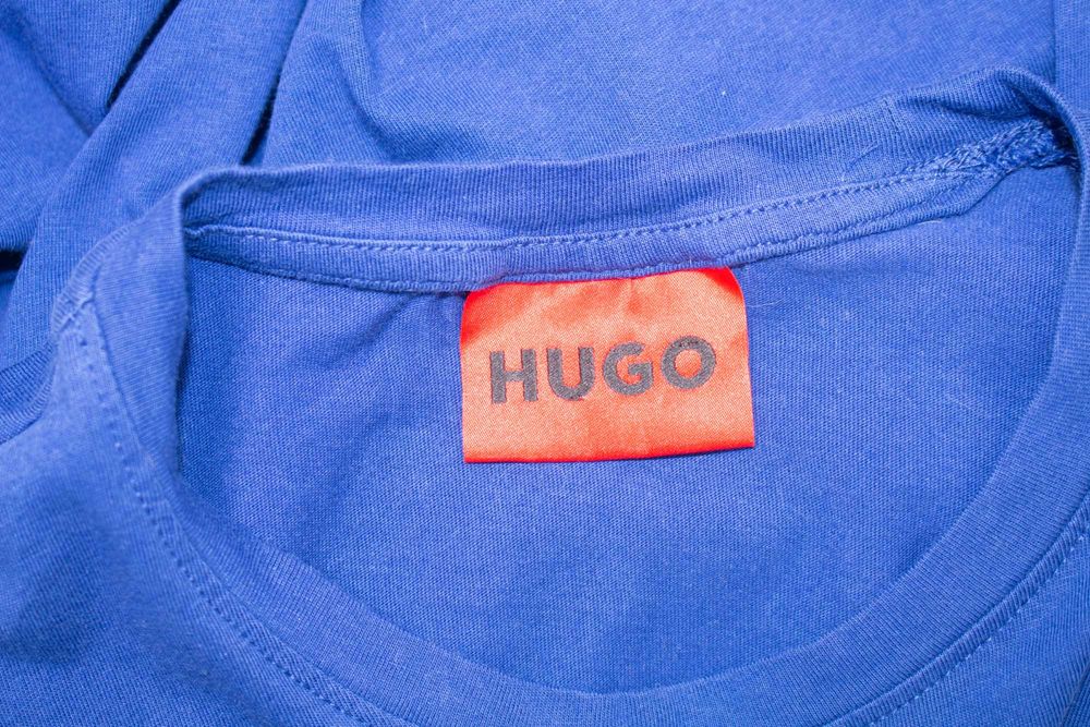 Hugo Boss  Оригинална мъжка тениска синя XS