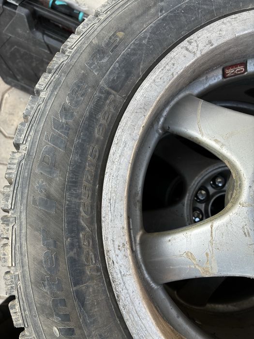 Диск р15 с зимней шинай