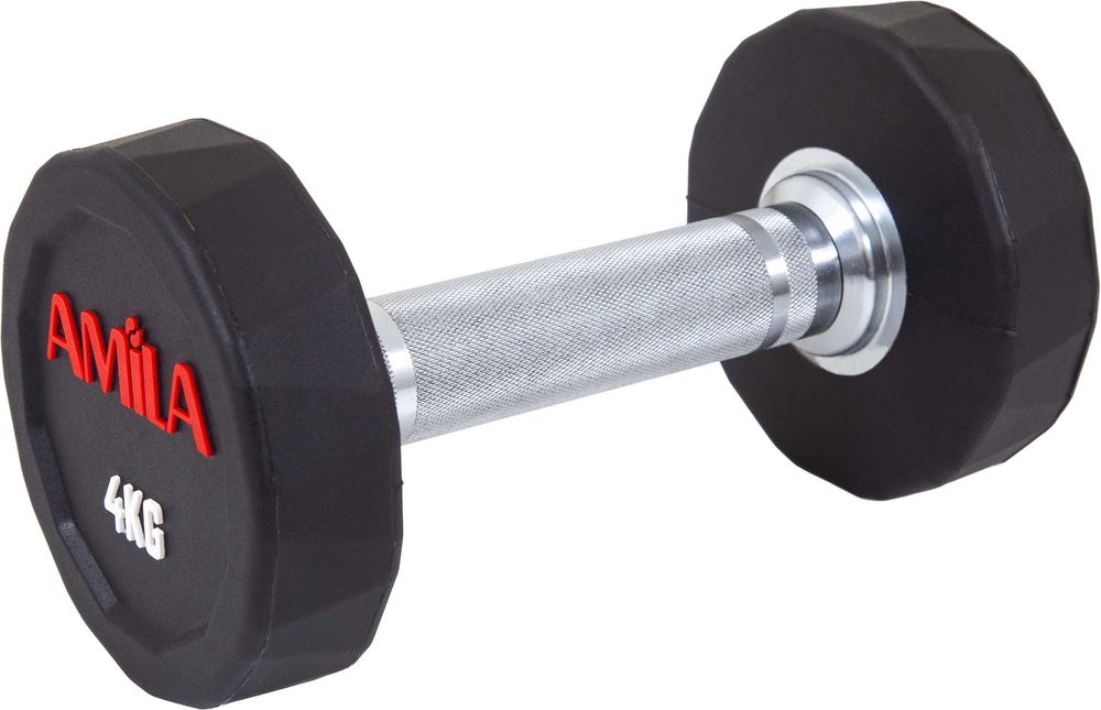 Дъмбели Amila Polygonal PU Series 2 кг - 50 кг, Полиуретанови Гири