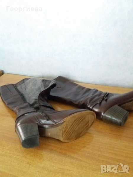 Топли Ежедневни Дамски Ботуши от Естествена Кожа | Добро Състояние