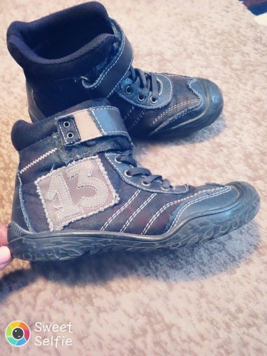 Детски боти естествена кожа 34