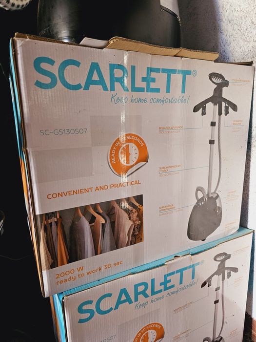 Отпариватель Scarlett SC-GS130S07 черный