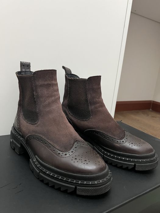 Ботинки, челси зимние