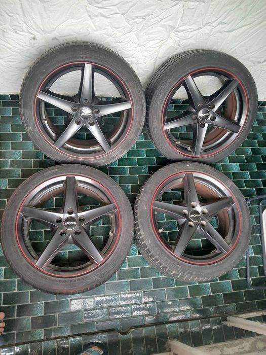 Jante Aliaj Ronal R41 MATT BLACK Second Hand