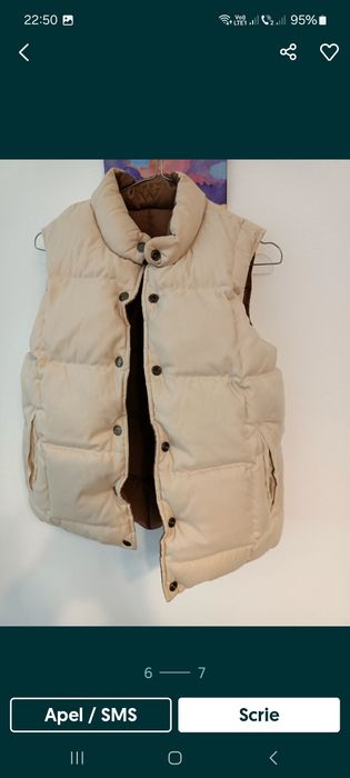 Vesta crew cu doua fete