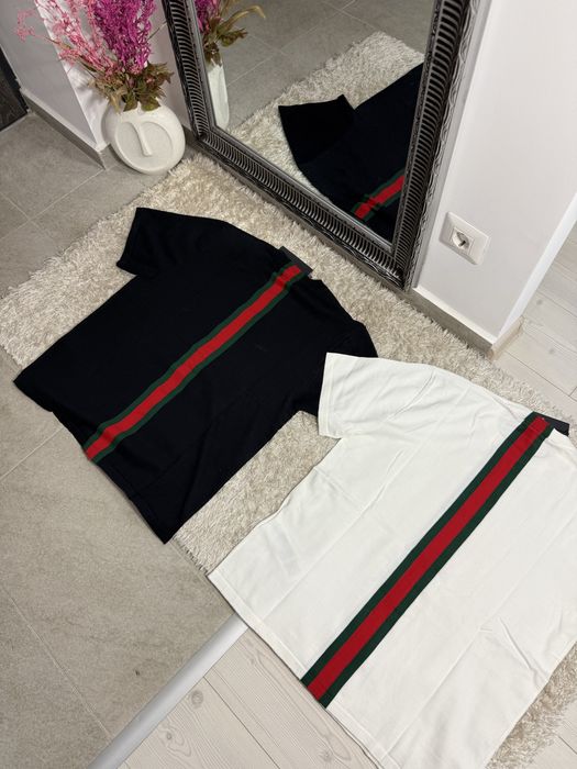 Tricou Gucci bumbac tricotat 100% colectie noua