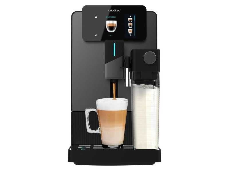Кафеавтомат Cecotec Cremmaet Latte Touch - 1350W, 19bar, Черен