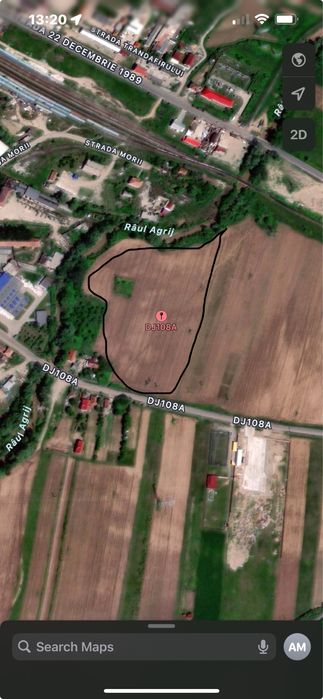 Inchiriez Teren Intravilan 0,5 ha , 1 Ha , 3 Ha , langa Parc Logistic