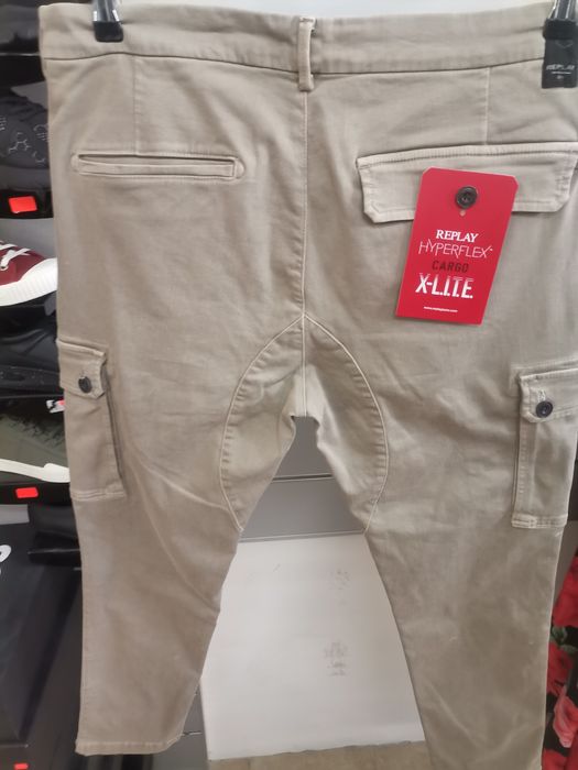 Оригинален панталон Replay Jaan cargo W36 нов мъжки карго долнище